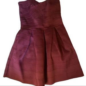 Express strapless dress size L EUC